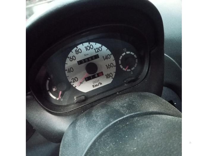 Fiat Seicento 1.1 SPI Sporting Samochód złomowany (1998, Czarny)