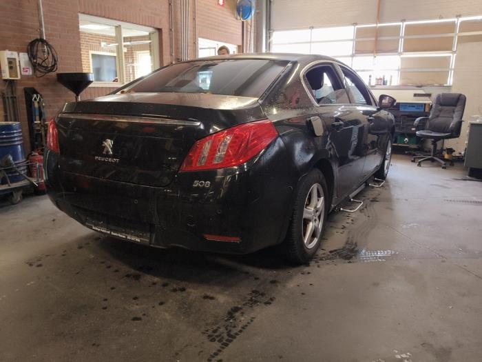 Peugeot 508 1.6 THP 16V Samochód złomowany (2012, Czarny)