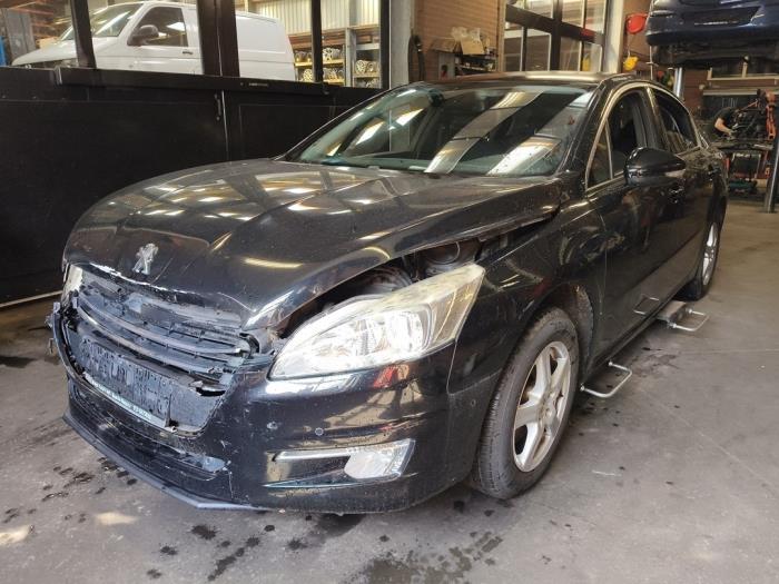 Peugeot 508 1.6 THP 16V Samochód złomowany (2012, Czarny)