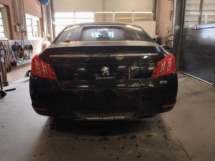 Peugeot 508 1.6 THP 16V Samochód złomowany (2012, Czarny)