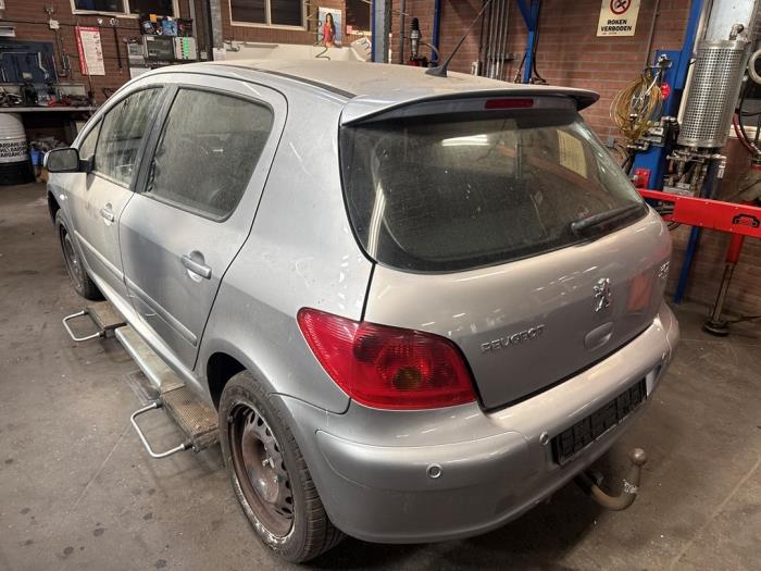 Peugeot 307 1.6 HDiF 16V Skrotfordon (2005, GRIJS)