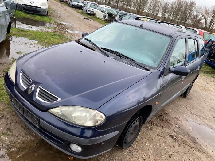 Renault Megane Break/Grandtour 1.6 16V RXE,RXT Skrotfordon (2001, BLAUW)