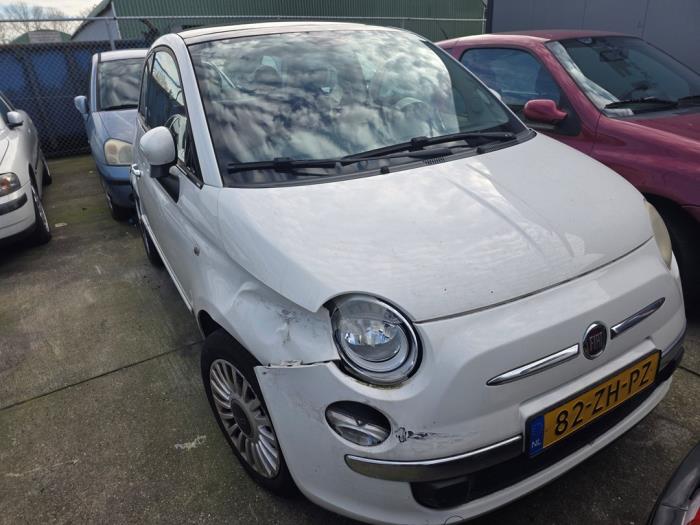 Fiat 500 1.2 Sloopvoertuig (2008, Wit)