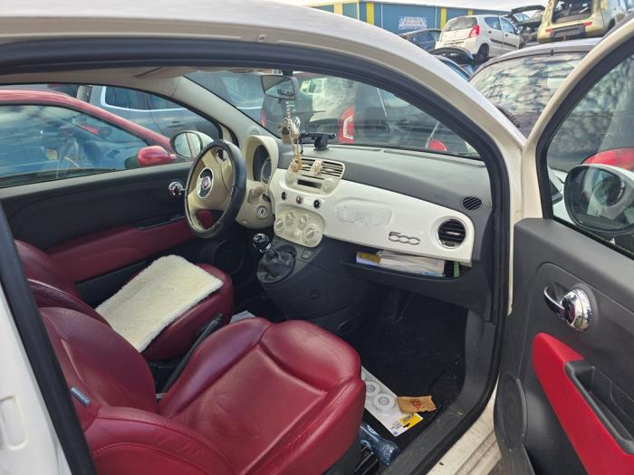 Fiat 500 1.2 Sloopvoertuig (2008, Wit)