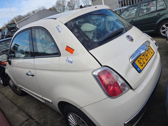 Fiat 500 1.2 Sloopvoertuig (2008, Wit)