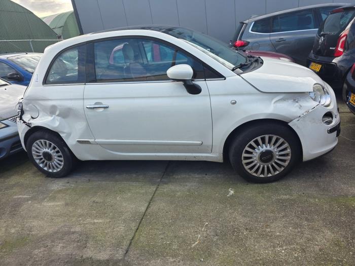 Fiat 500 1.2 Sloopvoertuig (2008, Wit)