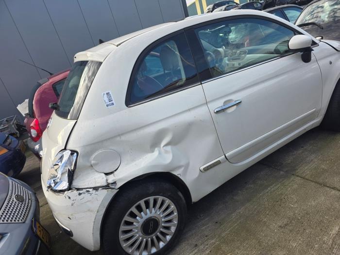 Fiat 500 1.2 Sloopvoertuig (2008, Wit)