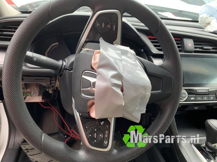 Honda Civic Samochód złomowany (2017, Bialy)