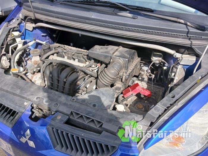 Mitsubishi Colt CZC 1.5 16V Samochód złomowany (2008, Niebieski)