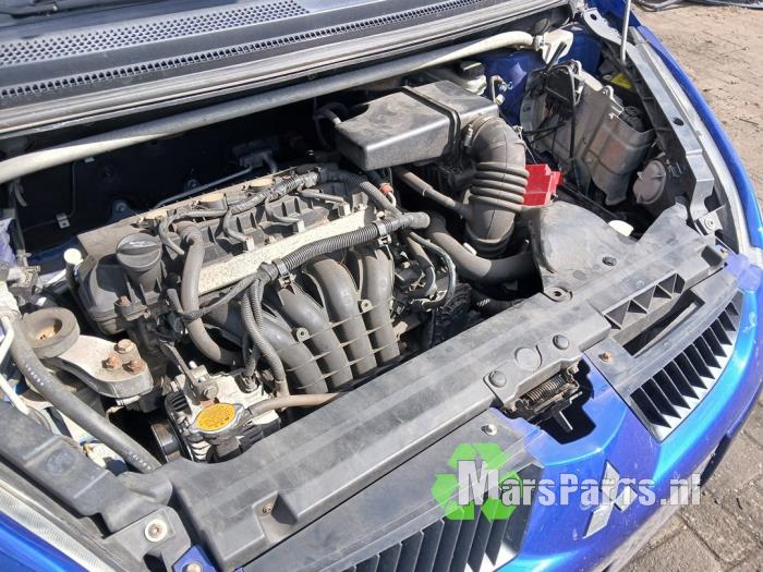 Mitsubishi Colt CZC 1.5 16V Samochód złomowany (2008, Niebieski)