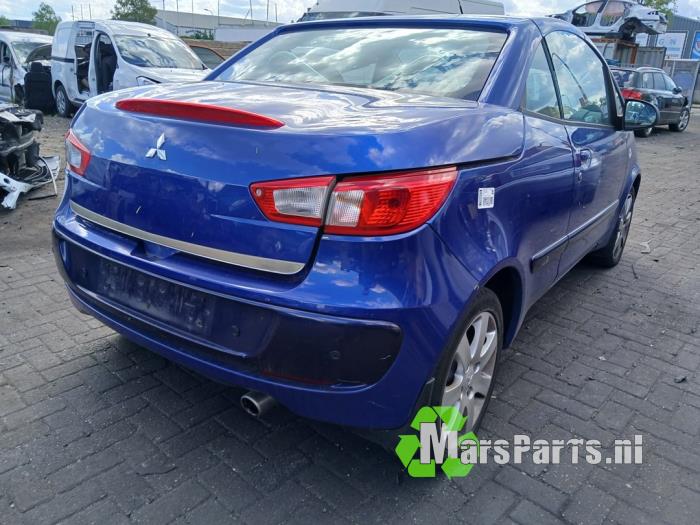 Mitsubishi Colt CZC 1.5 16V Samochód złomowany (2008, Niebieski)