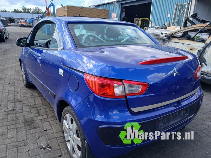 Mitsubishi Colt CZC 1.5 16V Samochód złomowany (2008, Niebieski)