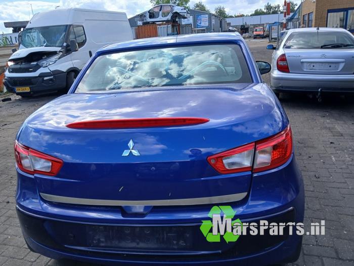 Mitsubishi Colt CZC 1.5 16V Samochód złomowany (2008, Niebieski)