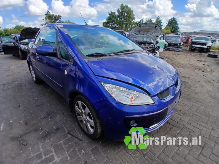 Mitsubishi Colt CZC 1.5 16V Samochód złomowany (2008, Niebieski)