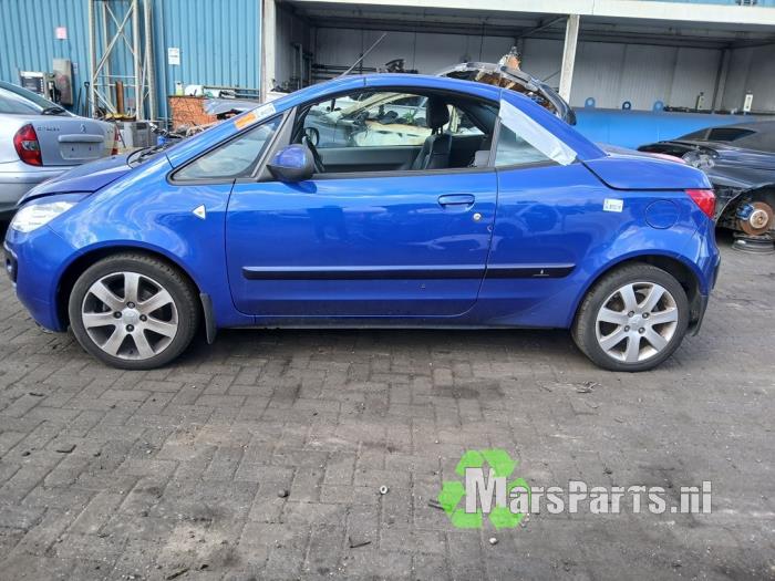 Mitsubishi Colt CZC 1.5 16V Samochód złomowany (2008, Niebieski)