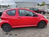 Toyota Aygo 1.0 12V VVT-i Samochód złomowany (2007, Czerwony)