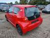 Toyota Aygo 1.0 12V VVT-i Samochód złomowany (2007, Czerwony)