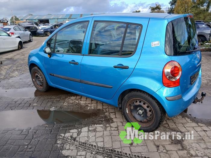 Renault Modus/Grand Modus 1.2 16V Samochód złomowany (2005, Niebieski)