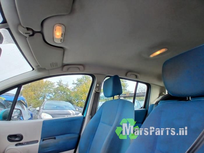 Renault Modus/Grand Modus 1.2 16V Samochód złomowany (2005, Niebieski)