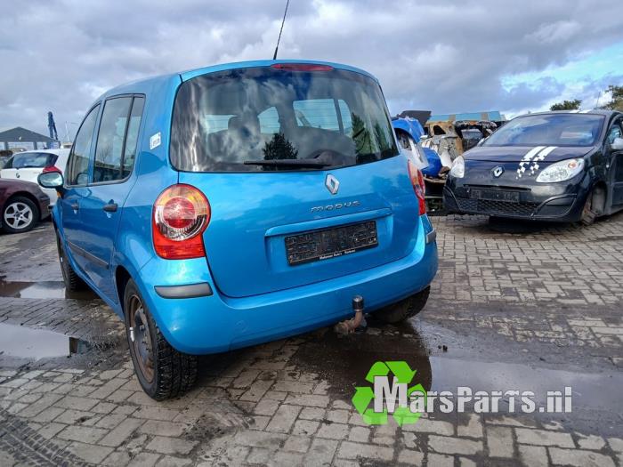 Renault Modus/Grand Modus 1.2 16V Samochód złomowany (2005, Niebieski)