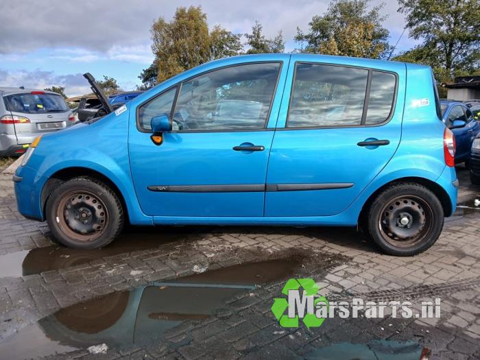 Renault Modus/Grand Modus 1.2 16V Samochód złomowany (2005, Niebieski)