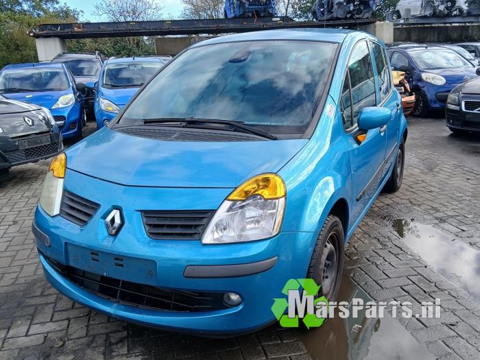 Renault Modus/Grand Modus 1.2 16V Samochód złomowany (2005, Niebieski)