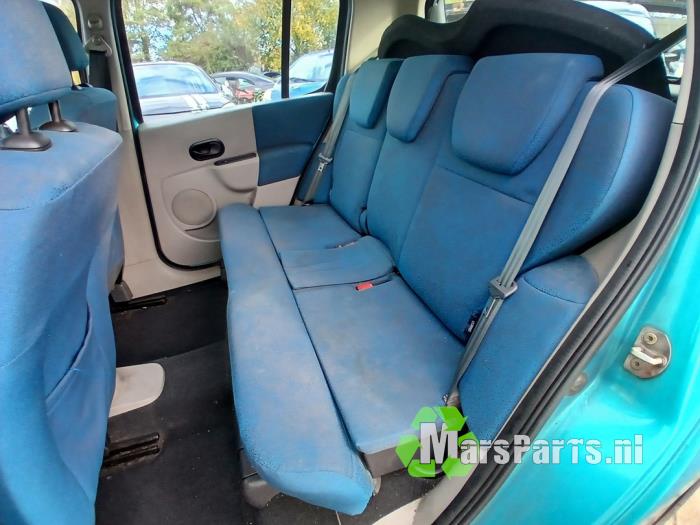 Renault Modus/Grand Modus 1.2 16V Samochód złomowany (2005, Niebieski)