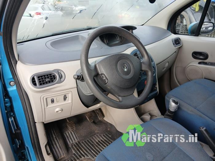 Renault Modus/Grand Modus 1.2 16V Samochód złomowany (2005, Niebieski)