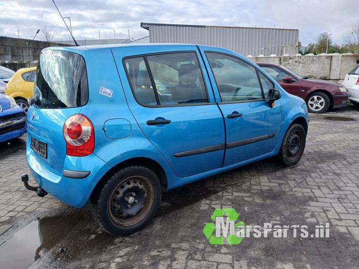 Renault Modus/Grand Modus 1.2 16V Samochód złomowany (2005, Niebieski)