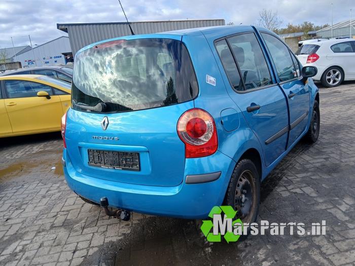 Renault Modus/Grand Modus 1.2 16V Samochód złomowany (2005, Niebieski)