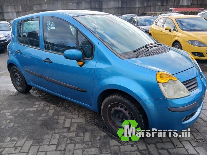 Renault Modus/Grand Modus 1.2 16V Samochód złomowany (2005, Niebieski)