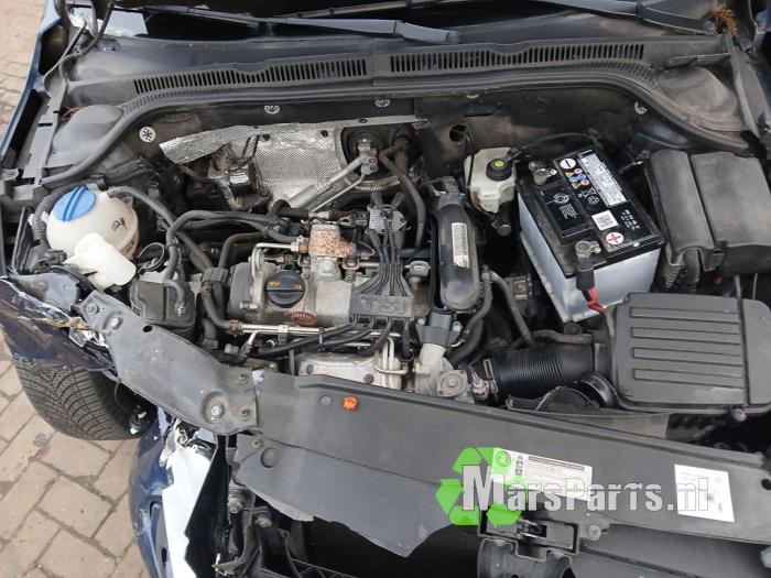 Volkswagen Jetta IV 1.2 TSI Sloopvoertuig (2012, Blauw)