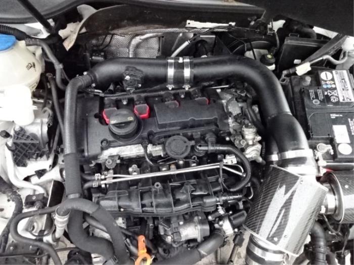 Volkswagen Golf VI 2.0 TSI R 16V 4Motion Sloopvoertuig (2010, Wit)