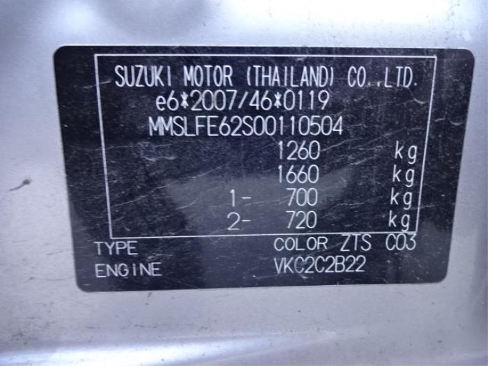 Suzuki Celerio 1.0 12V Dualjet Skrotfordon (2017, GRIJS)