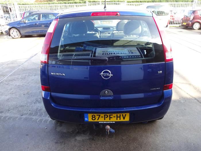 Opel Meriva 1.6 16V Sloopvoertuig (2004, Blauw)