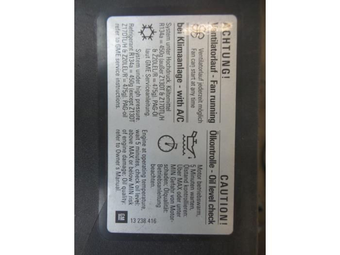 Opel Zafira 1.9 CDTI Sloopvoertuig (2006, Grijs)