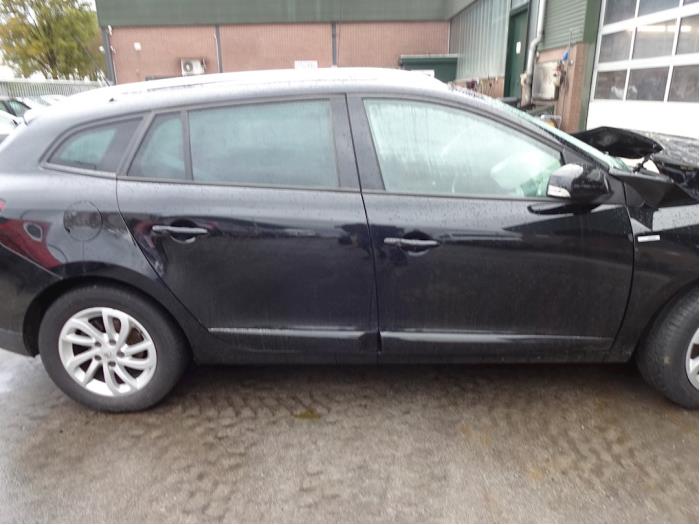 Renault Megane III Grandtour 1.5 dCi 110 Sloopvoertuig (2013, Zwart)