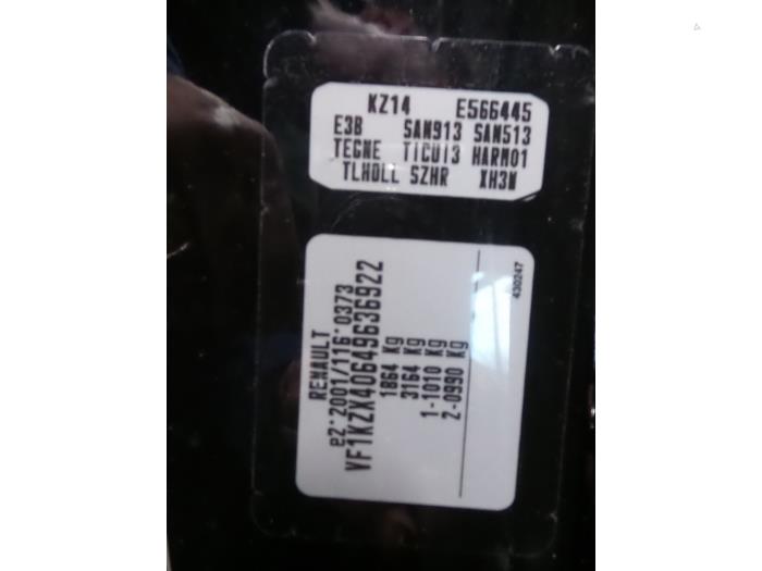 Renault Megane III Grandtour 1.5 dCi 110 Sloopvoertuig (2013, Zwart)