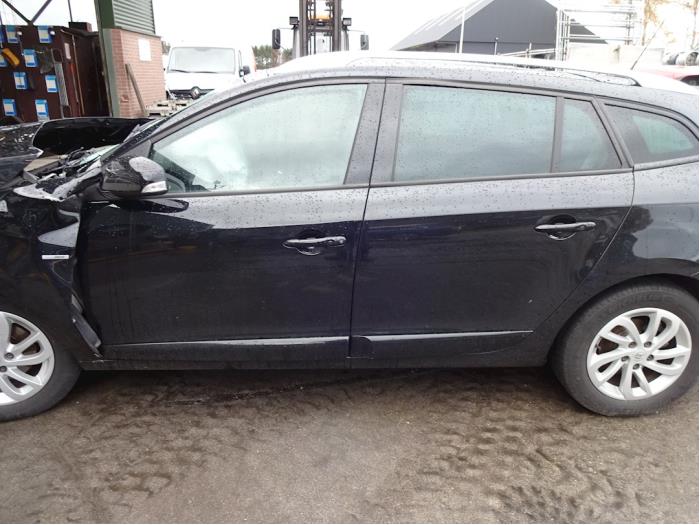Renault Megane III Grandtour 1.5 dCi 110 Sloopvoertuig (2013, Zwart)