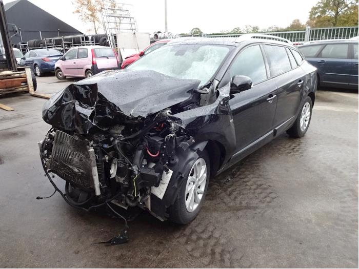 Renault Megane III Grandtour 1.5 dCi 110 Sloopvoertuig (2013, Zwart)