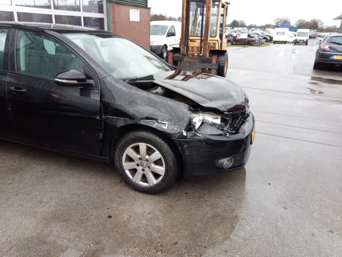 Volkswagen Golf VI 1.2 TSI BlueMotion Sloopvoertuig (2010, Zwart)