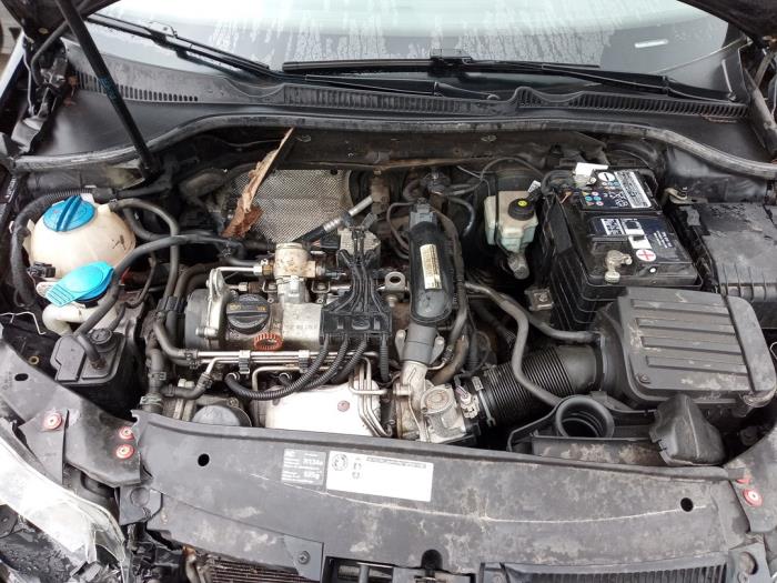 Volkswagen Golf VI 1.2 TSI BlueMotion Sloopvoertuig (2010, Zwart)