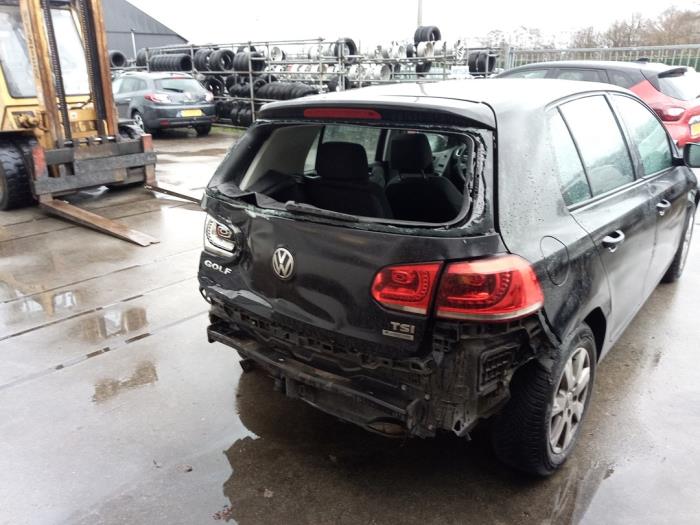 Volkswagen Golf VI 1.2 TSI BlueMotion Sloopvoertuig (2010, Zwart)