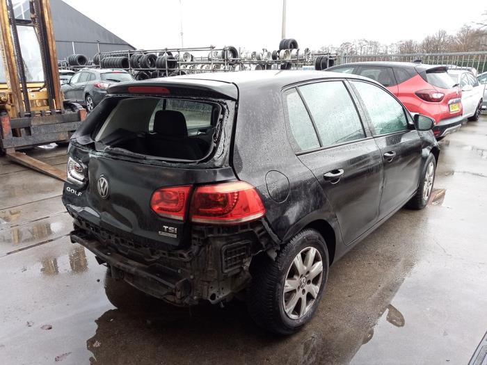 Volkswagen Golf VI 1.2 TSI BlueMotion Sloopvoertuig (2010, Zwart)