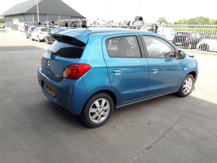 Mitsubishi Space Star 1.0 12V Sloopvoertuig (2015, Blauw)