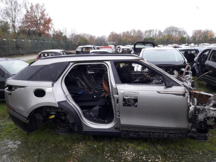 Landrover Range Rover Velar 3.0 D300 AWD Sloopvoertuig (2018, Grijs)