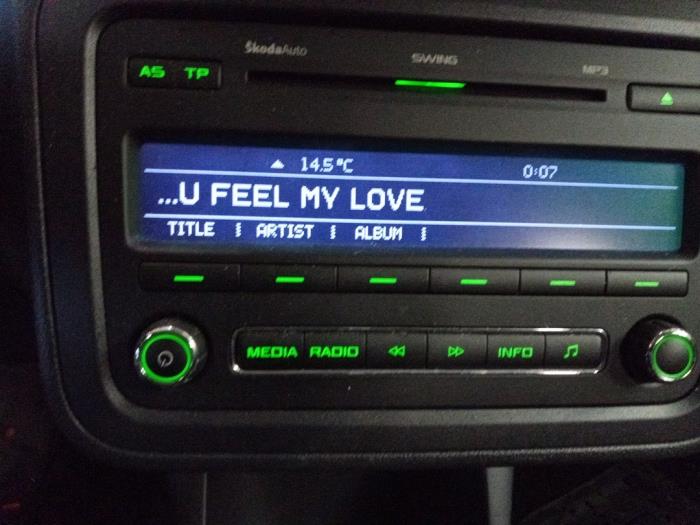 Skoda Fabia II Combi 1.2 TDI 12V Greenline Sloopvoertuig (2012, Grijs)