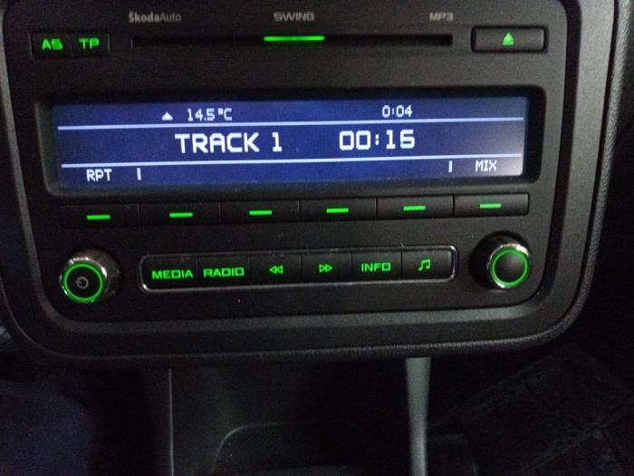 Skoda Fabia II Combi 1.2 TDI 12V Greenline Sloopvoertuig (2012, Grijs)