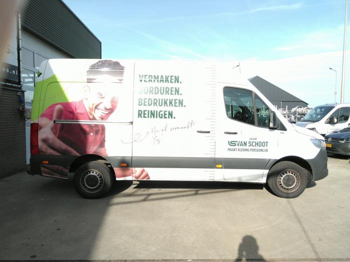 Mercedes Sprinter 3,5t 311 CDI 2.0 D RWD Sloopvoertuig (2023, Wit)