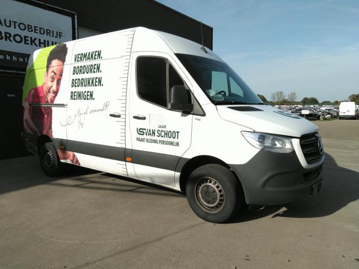 Mercedes Sprinter 3,5t 311 CDI 2.0 D RWD Sloopvoertuig (2023, Wit)